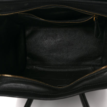 Celine Smooth Calfskin Mini Luggage Black 5 of 9