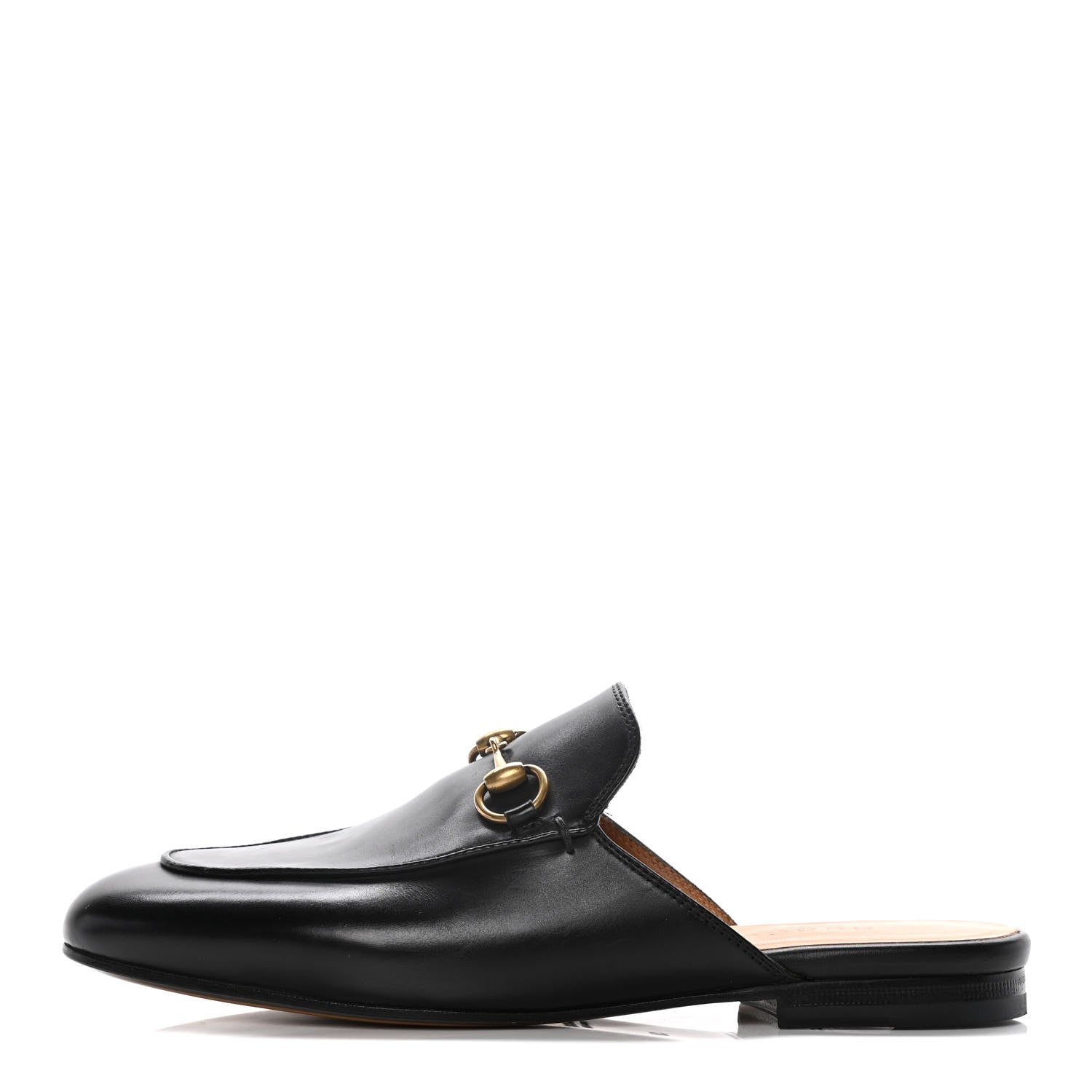 Gucci Calfskin Womens Princetown Slippers 36 Black 1 of 15