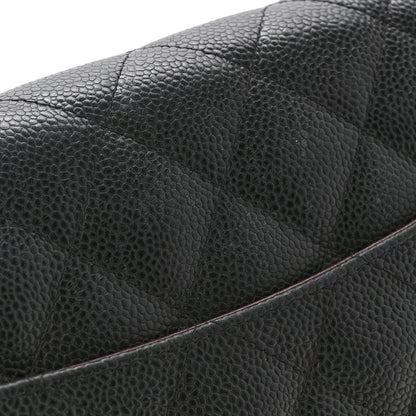 Chanel Caviar Quilted Jumbo Double Flap Black 17 of 17