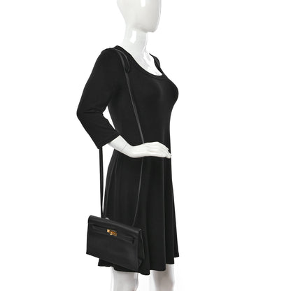 Hermes Swift Kelly Danse II Belt Bag Black 2 of 10