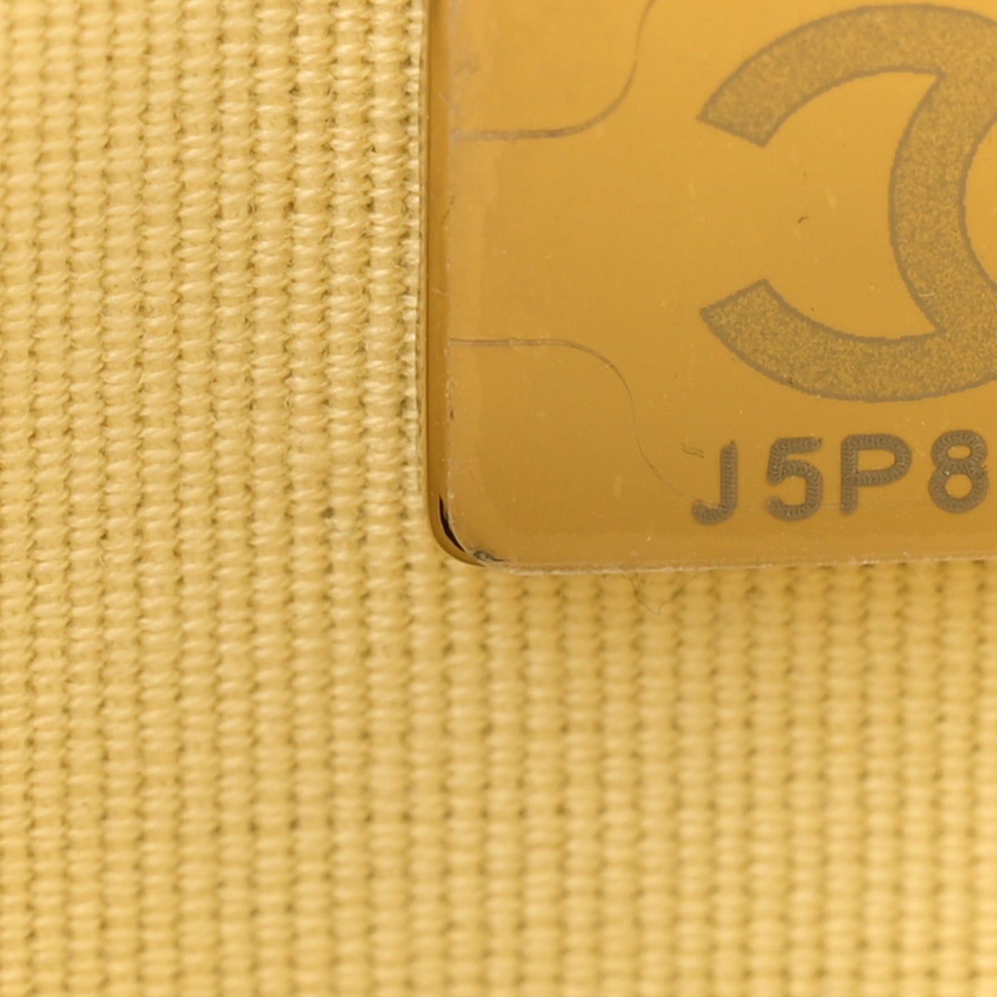 Caviar Quilted Studded CC Wallet on Chain WOC Yellow
