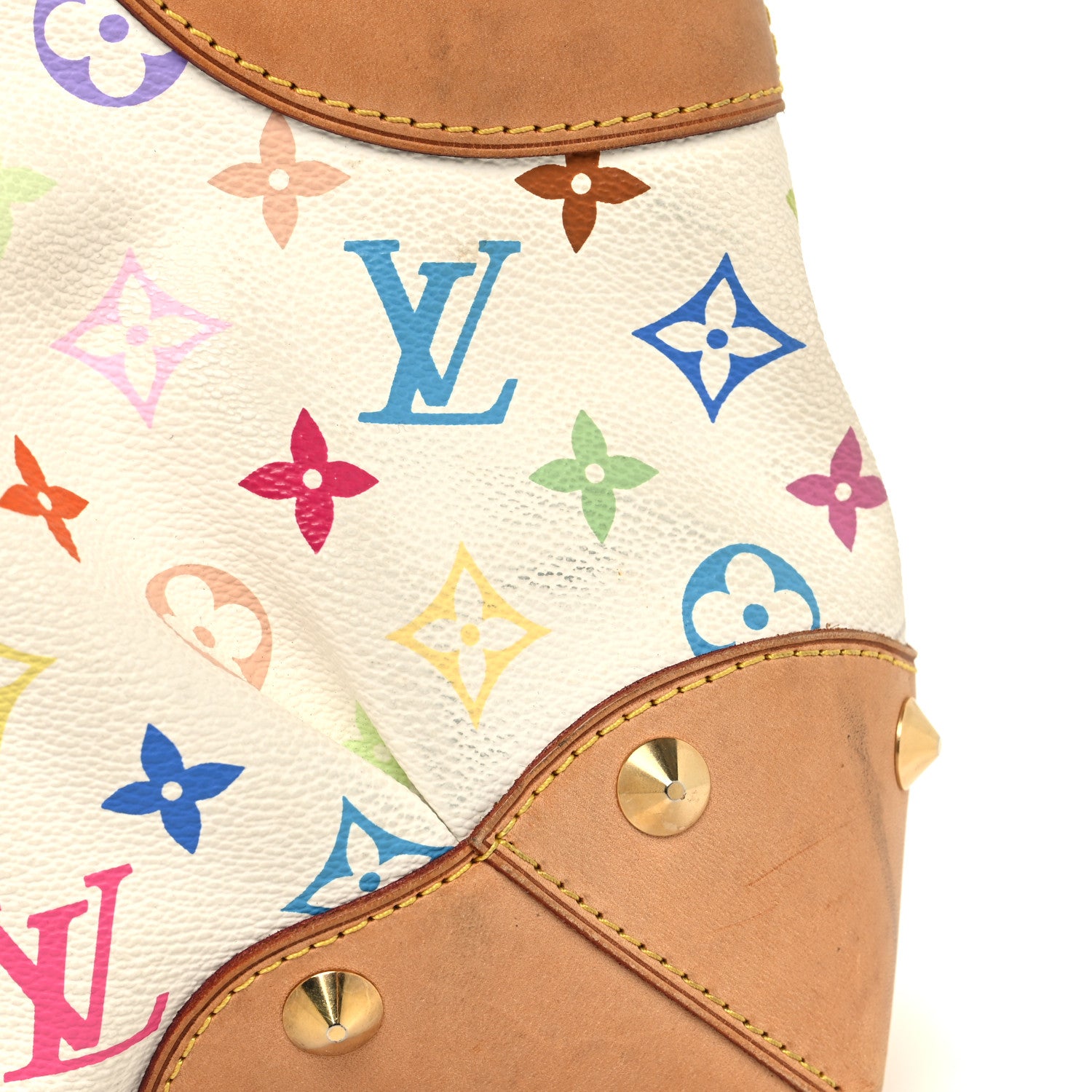 Louis Vuitton Monogram Multicolor Judy MM White 14 of 15