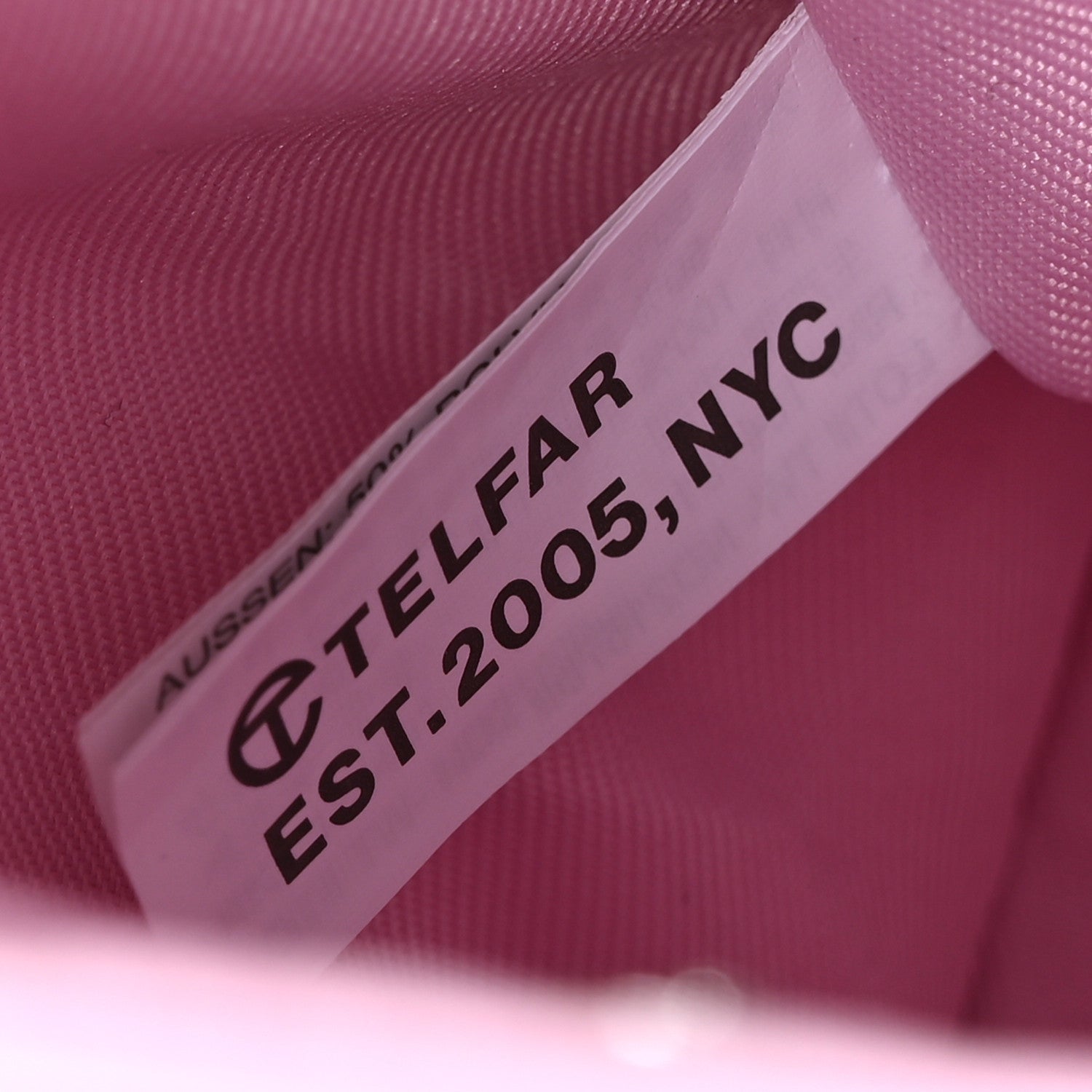 Telfar Vegan Leather Small Shopping Bag Bubblegum 7 of 9