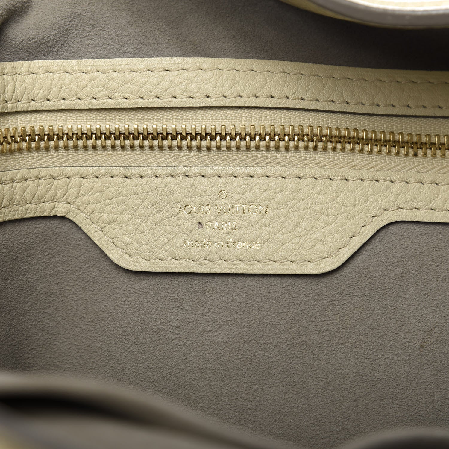 Louis Vuitton Mahina Cirrus MM Ivory 8 of 13