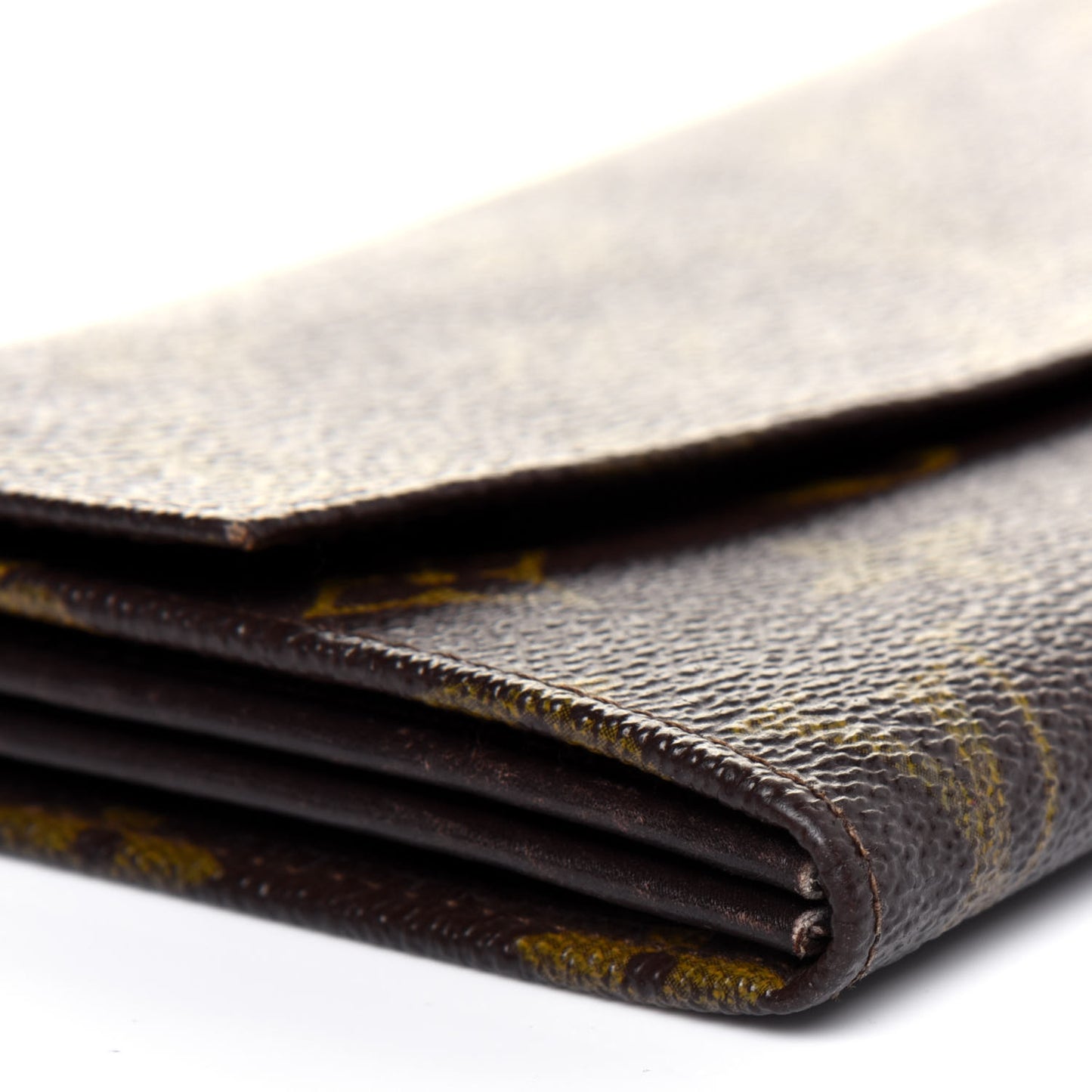 Monogram Flap Wallet
