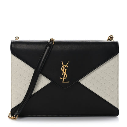Saint Laurent Vintage Lambskin Gaby Chain Bag Black 1 of 9