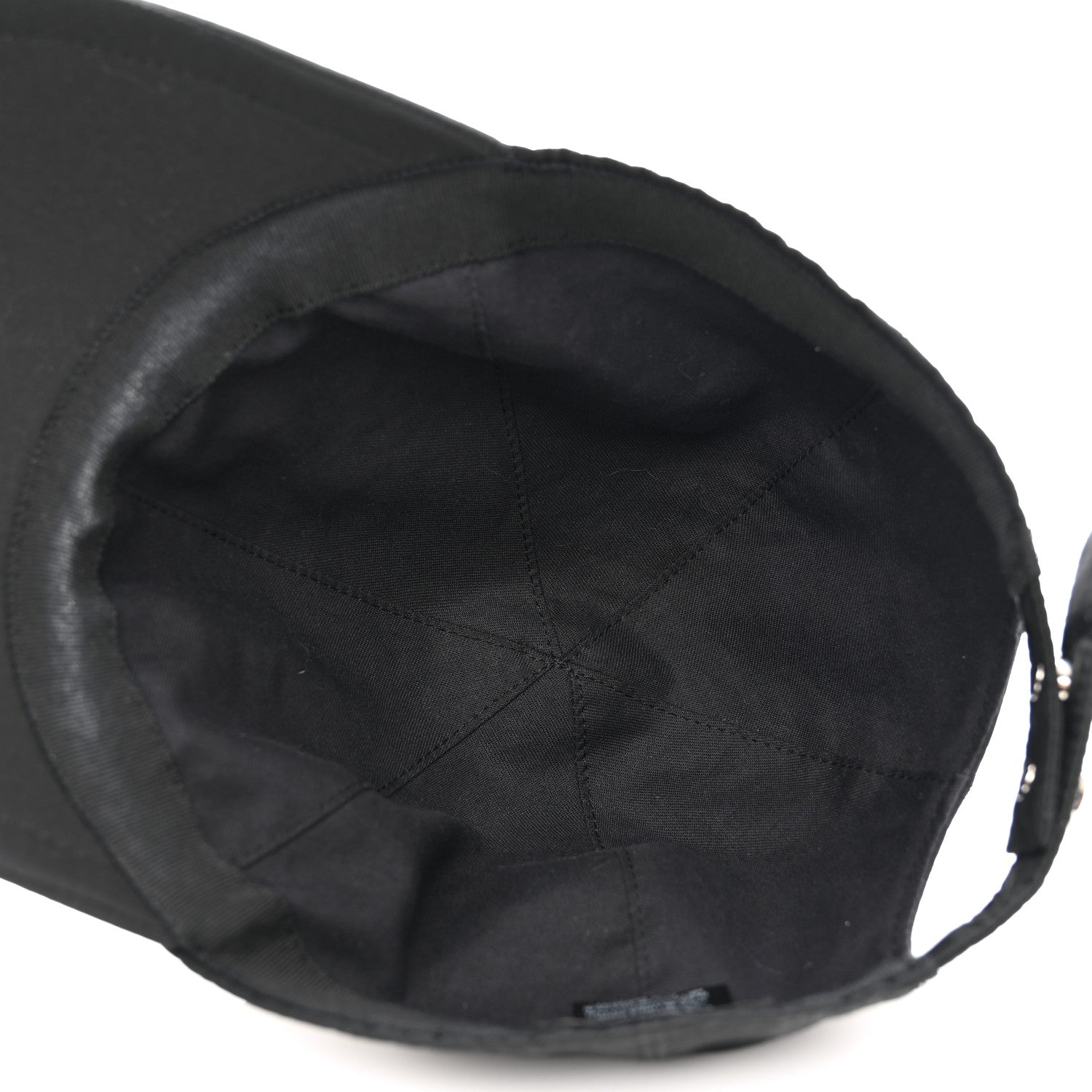 Chanel Cotton CC Cap Hat Black 7 of 9