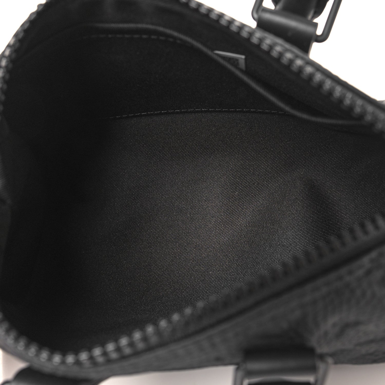 Louis Vuitton Monogram Taurillon Keepall Bandouliere 25 Black 5 of 9