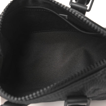 Louis Vuitton Monogram Taurillon Keepall Bandouliere 25 Black 5 of 9