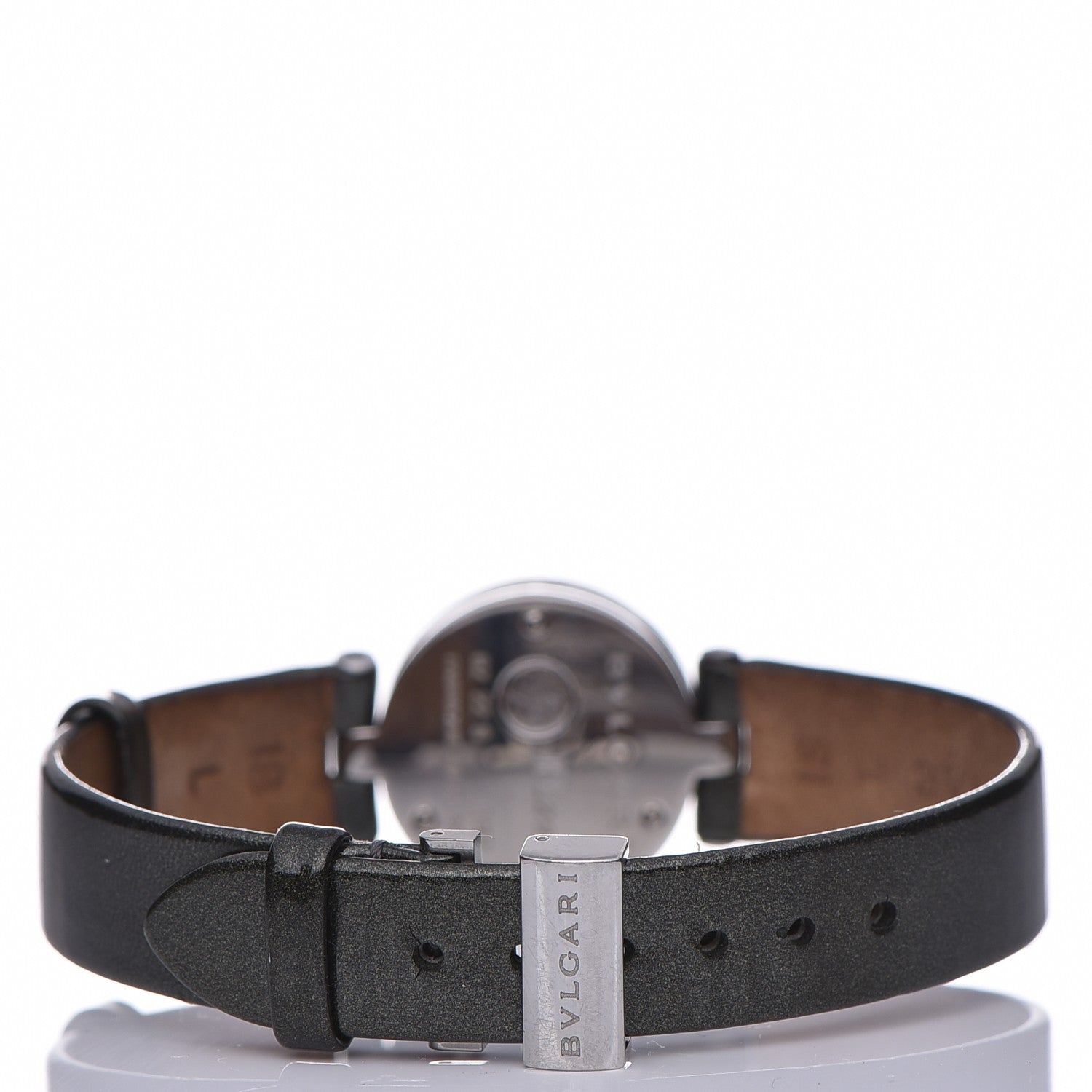 Bulgari Stainless Steel Calfskin 22mm B.Zero1 Quartz Watch Black 4 of 19