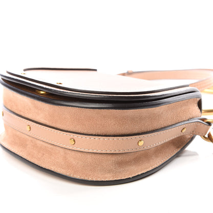 Chloe Calfskin Suede Small Nile Bracelet Bag Biscotti Beige 6 of 9