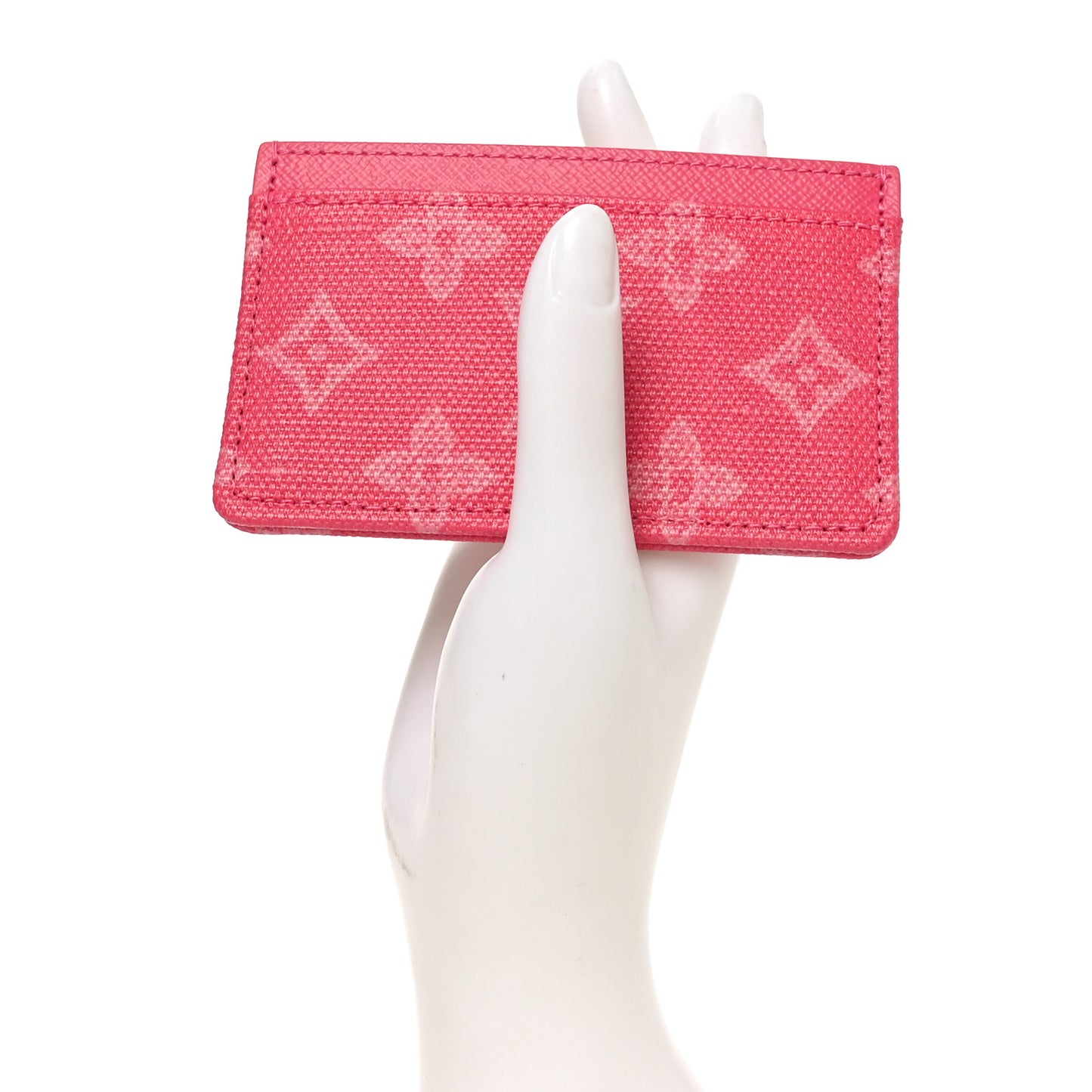 Monogram Origine Card Holder Rose Ruban