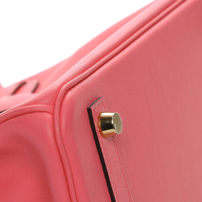Hermes Swift Birkin 25 Rose Azalee 8 of 25