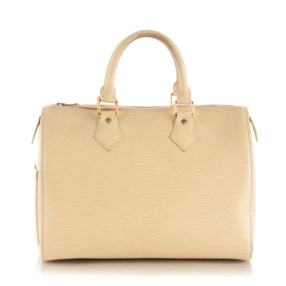 Louis Vuitton Epi Speedy 25 Vanilla 1 of 12
