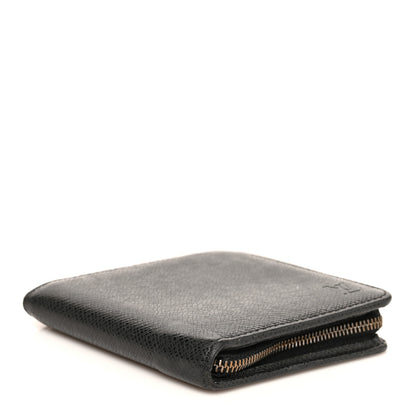 Louis Vuitton Taiga Zip Wallet Black 4 of 9