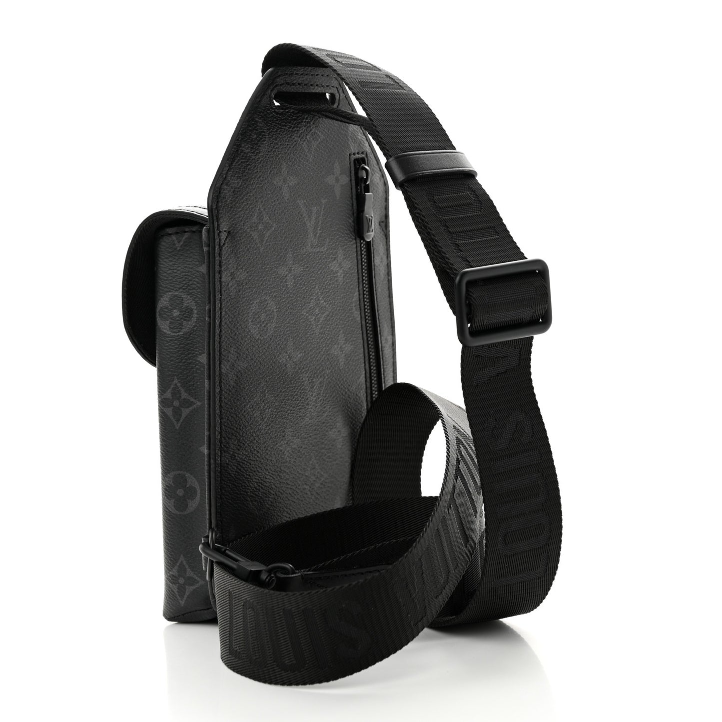 Monogram Eclipse Saumur Slingbag Black