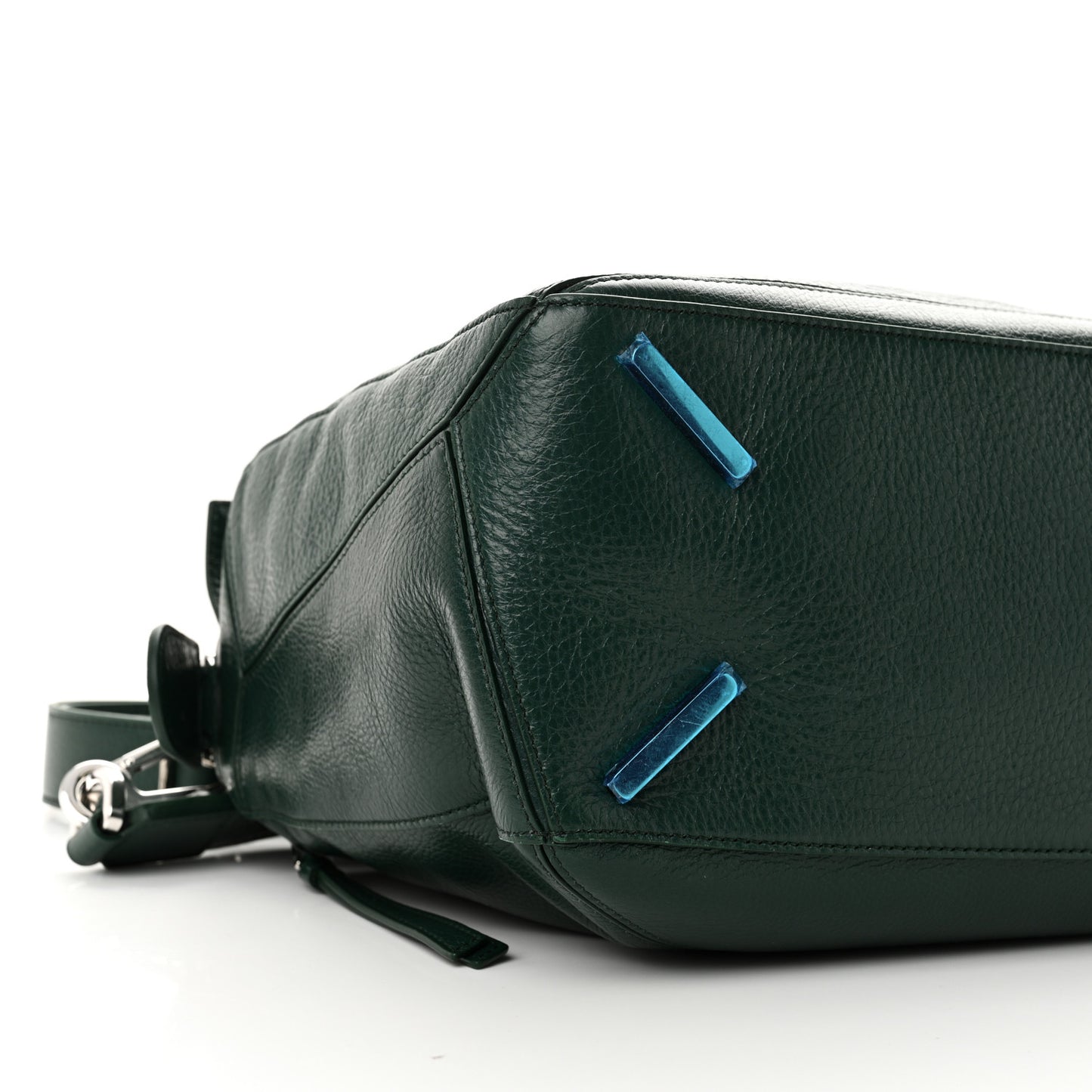 Calfskin Large Puzzle Bag Green