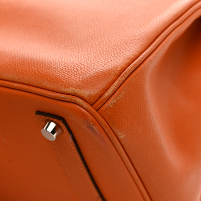 Hermes Epsom Birkin 35 Orange 11 of 16