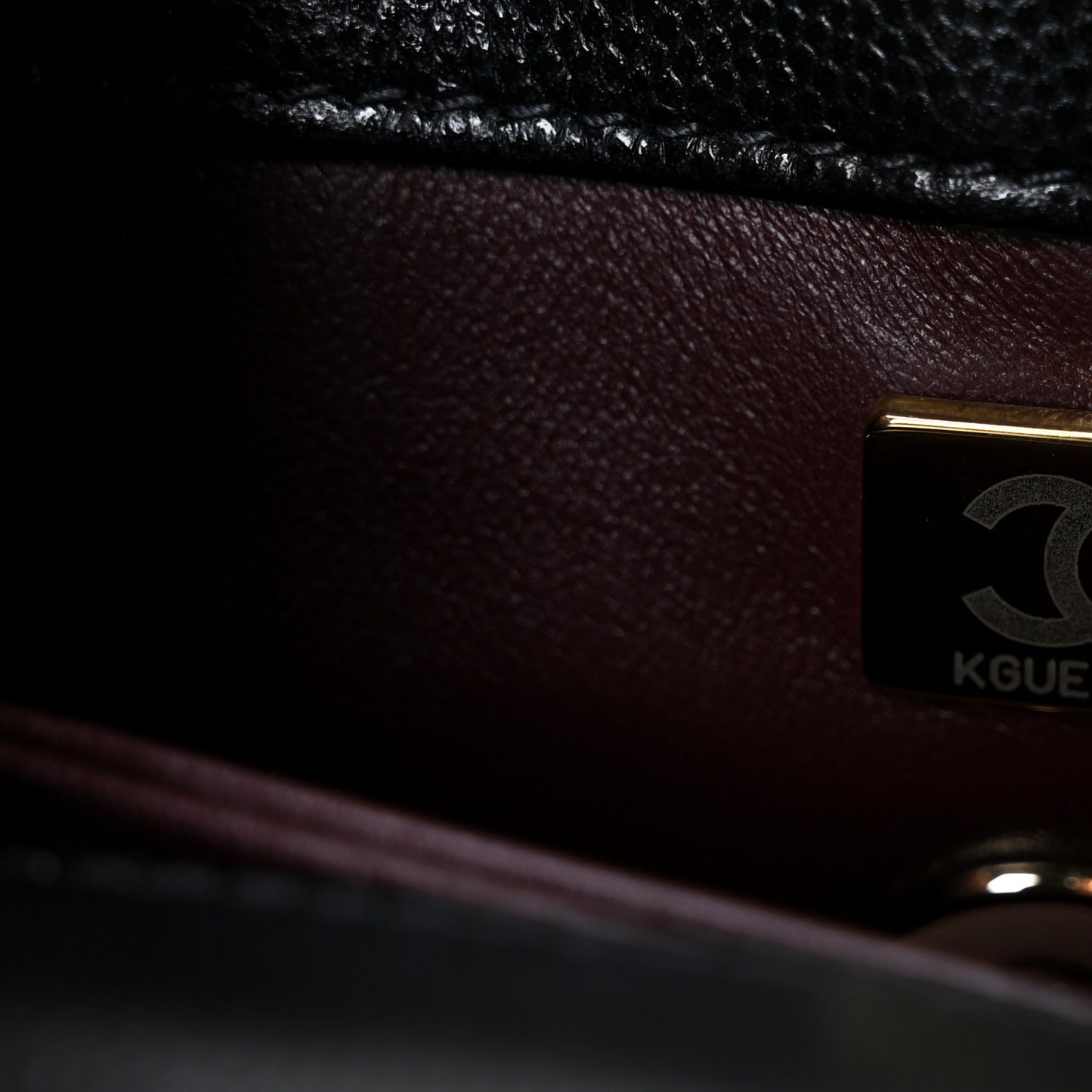 Caviar Quilted Extra Mini Coco Handle Flap Black