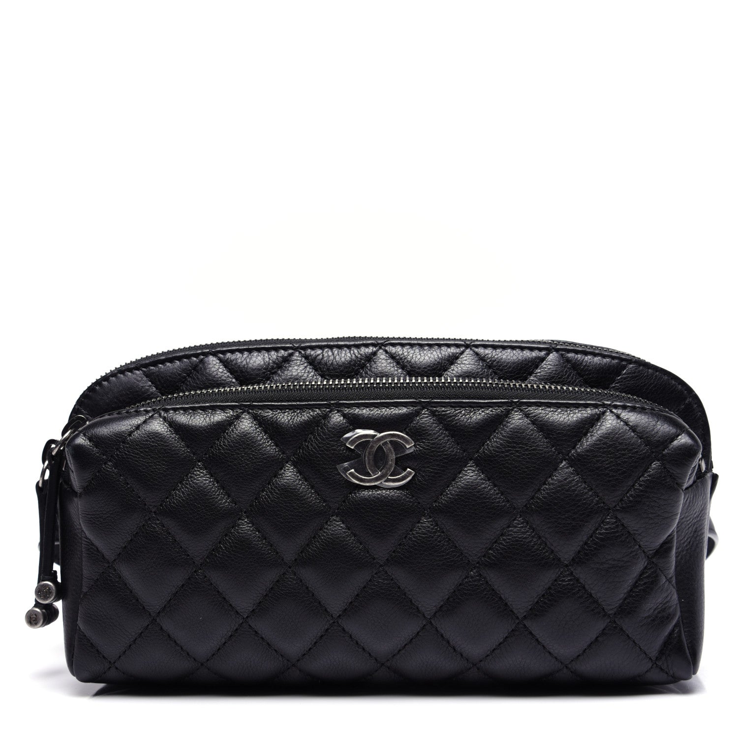 Chanel Calfskin Quilted Waist Bag Black 1 of 14
