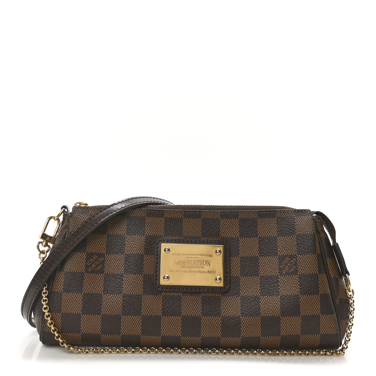 Damier Ebene Eva Clutch