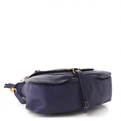 Chloe Calfskin Medium Marcie Satchel Storm Blue 4 of 10