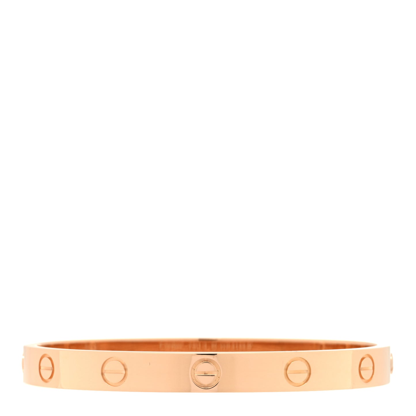 18K Pink Gold LOVE Bracelet 16