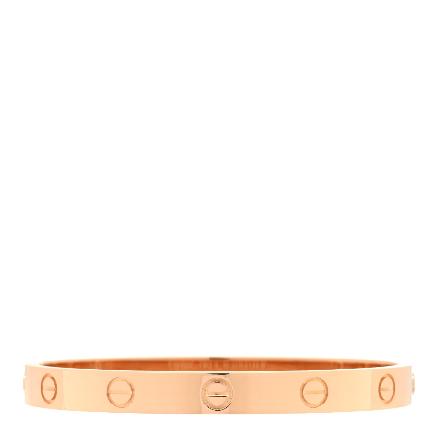 Cartier 18K Pink Gold LOVE Bracelet 16 2 of 5