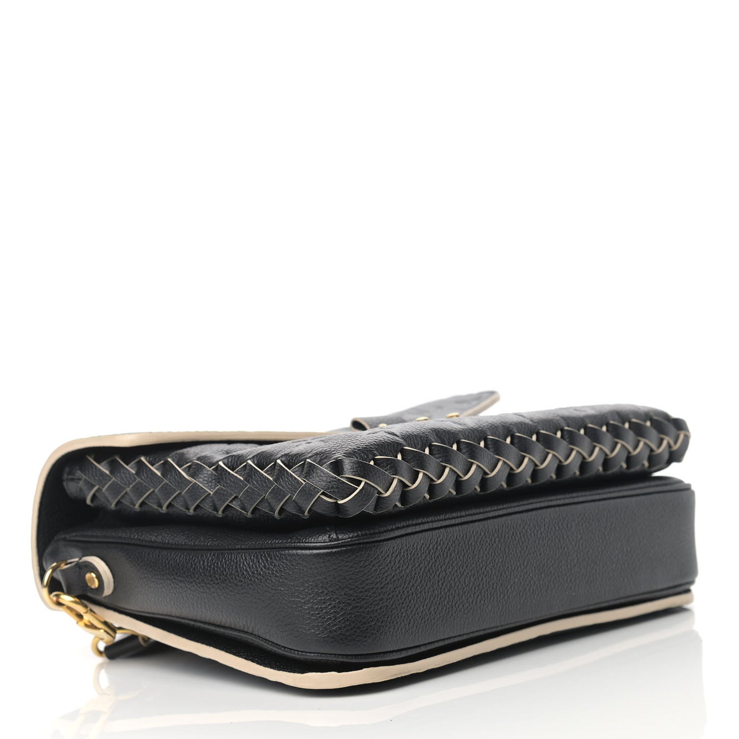Empreinte Braided Pochette Metis Black