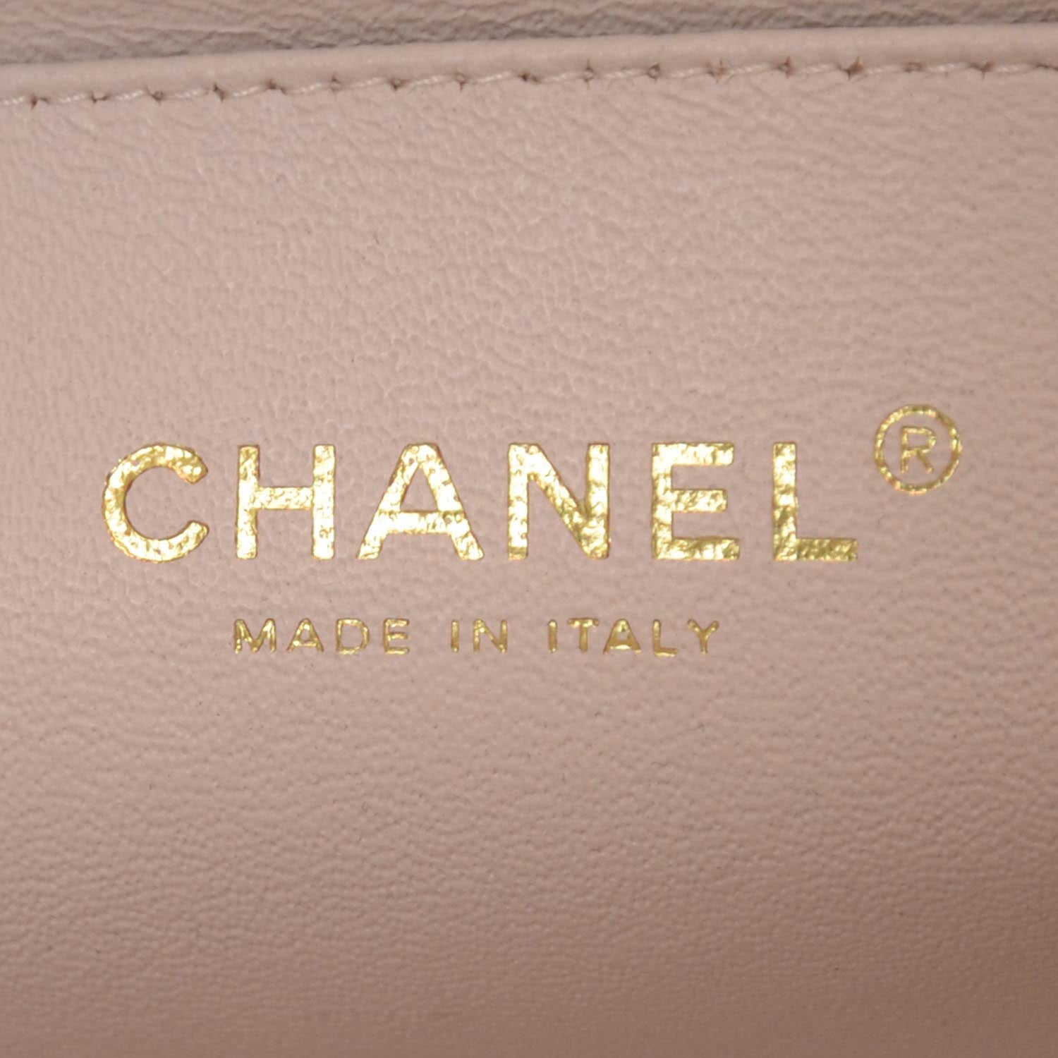 Chanel Lambskin Quilted Clutch Flap Pink 6 of 9
