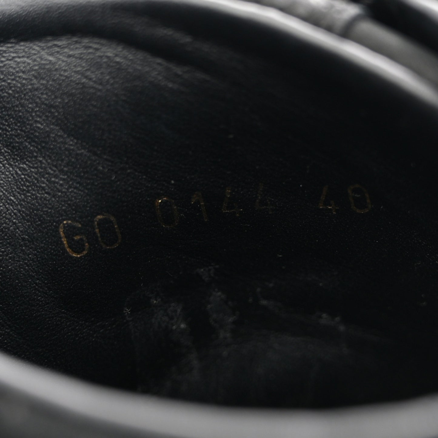 Calfskin Suede Monogram Cliff Top Wedge Sneakers 40 Black