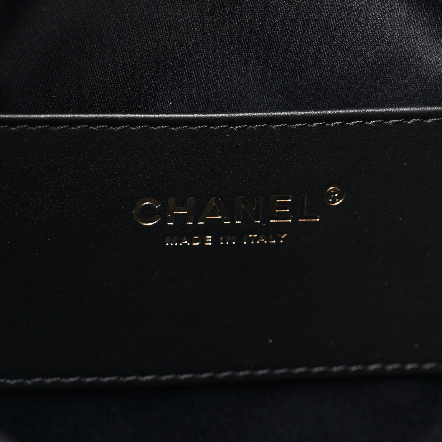 Chanel Washed Denim Quilted Medium Chanel 25 Handbag Black 7 of 10