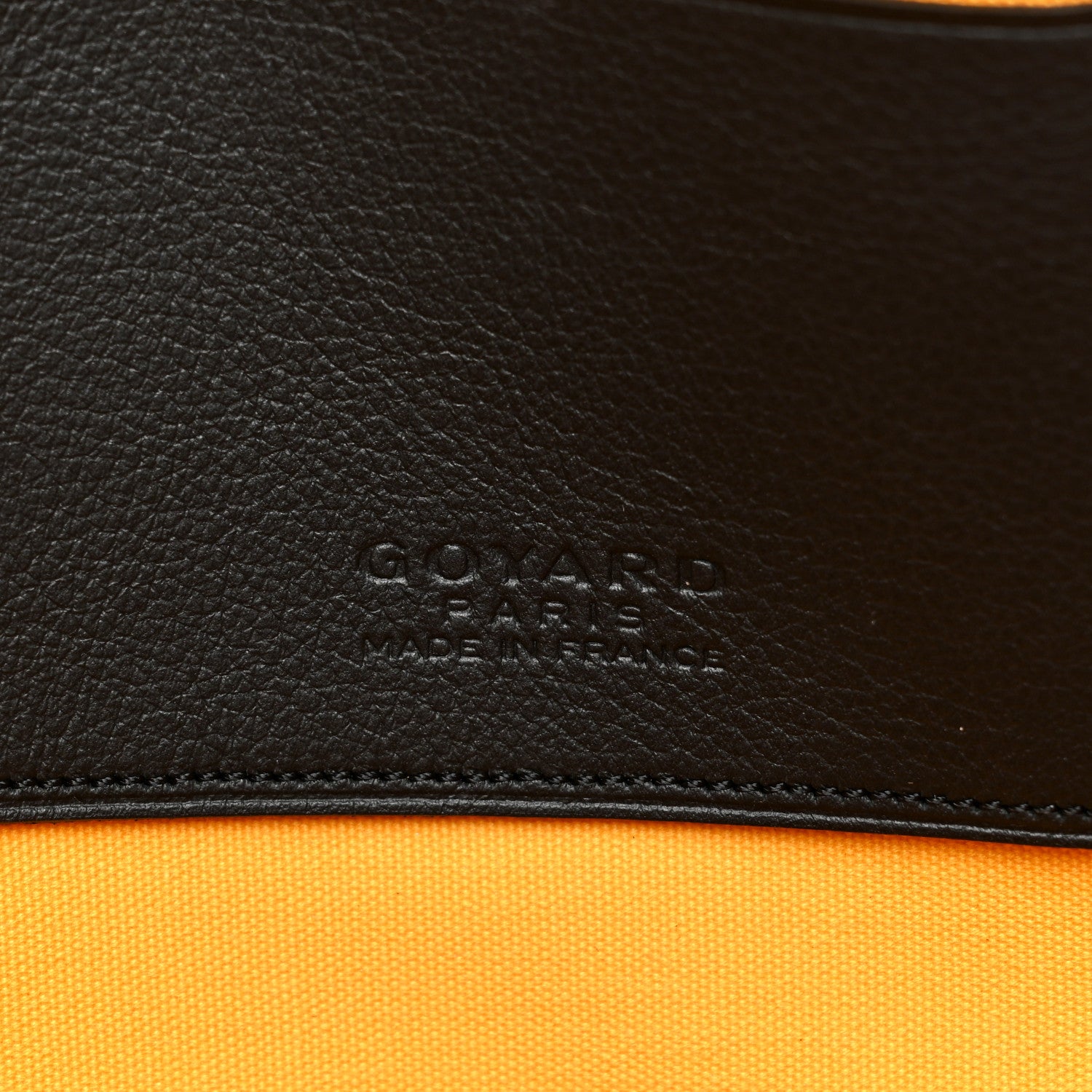 Goyard Goyardine Senat Pochette GM Black 6 of 13