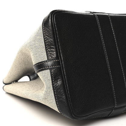 Hermes Toile Buffle Skipper Garden Party 36 MM Tote Black 8 of 10