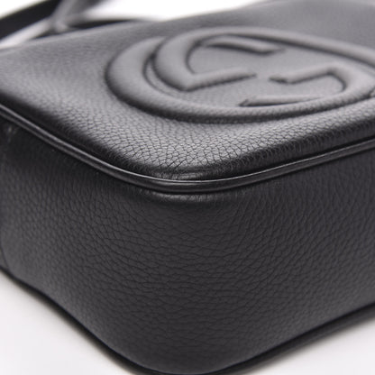 Gucci Pebbled Calfskin Small Soho Disco Bag Black 7 of 9