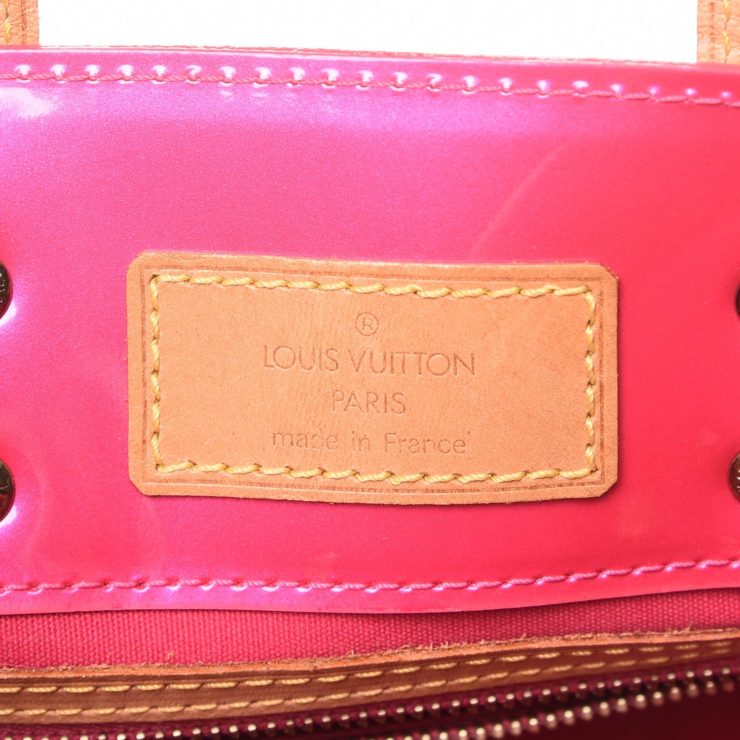 Louis Vuitton Vernis Reade PM Fuchsia 6 of 9