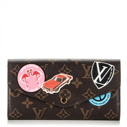Louis Vuitton Monogram World Tour Sarah Wallet 1 of 6