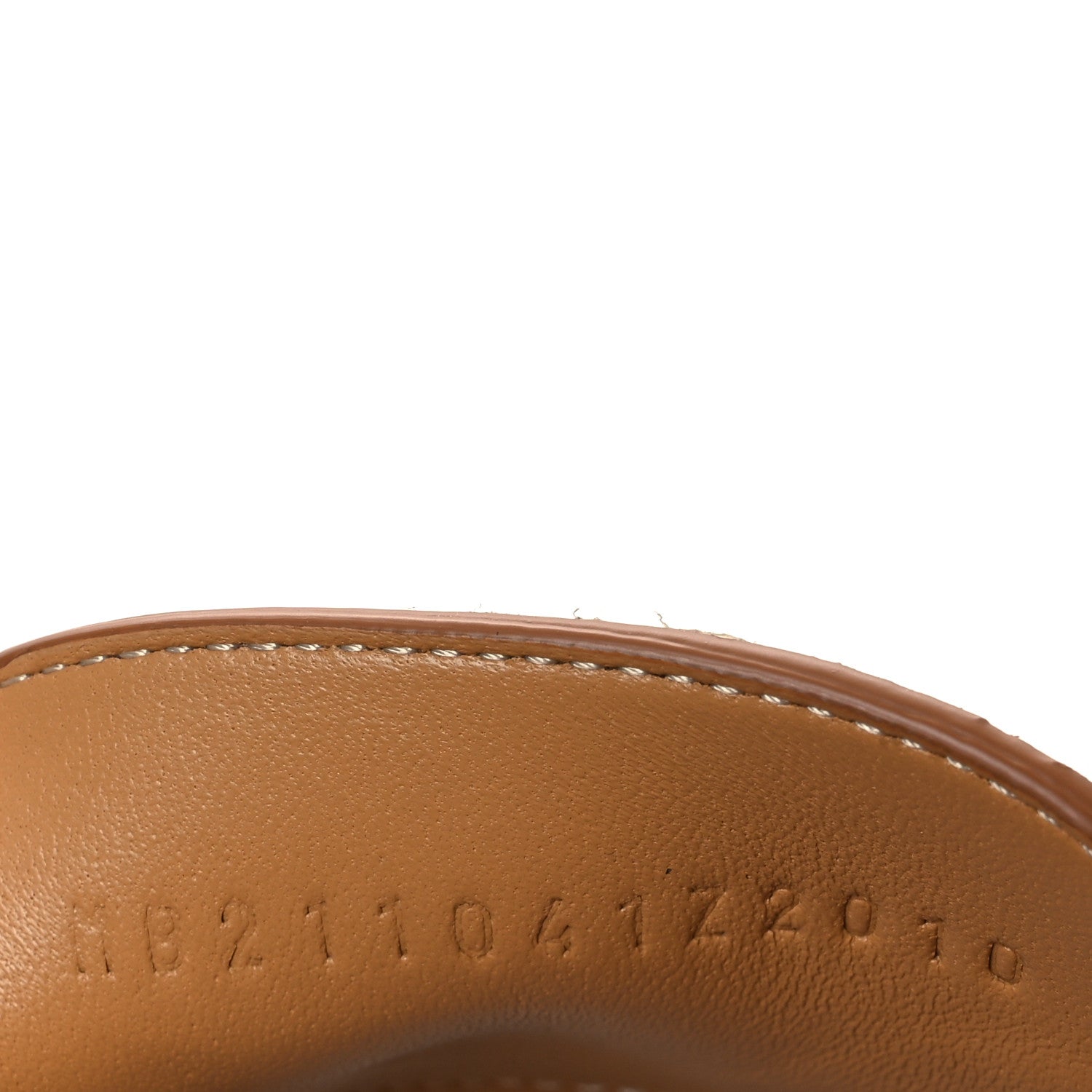 Hermes Calfskin Colette Loafer 38.5 Naturel 10 of 11