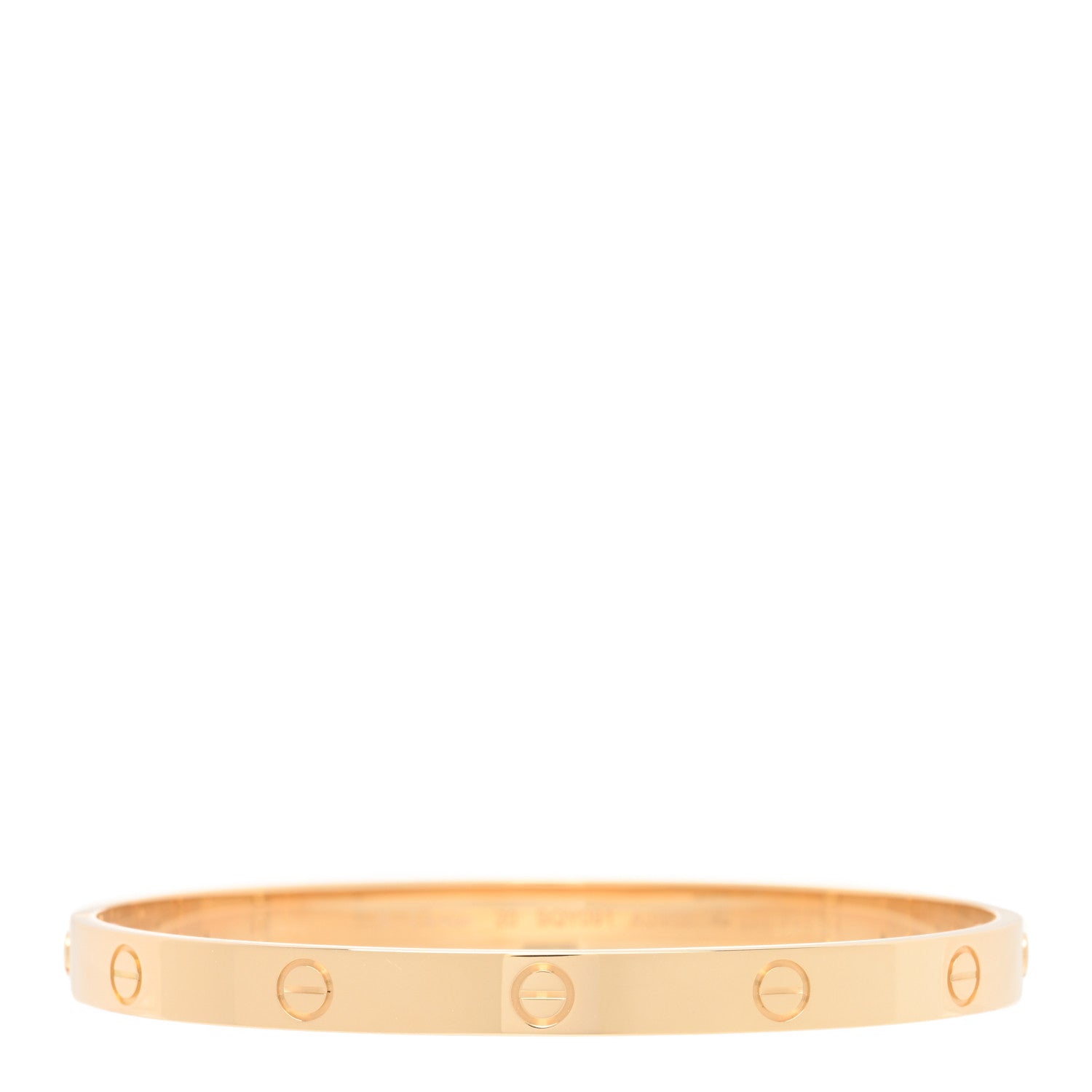 Cartier 18K Yellow Gold LOVE Bracelet 20 1 of 5
