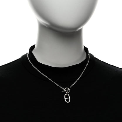Hermes Sterling Silver Amulette Chaine d'Ancre Necklace 2 of 6