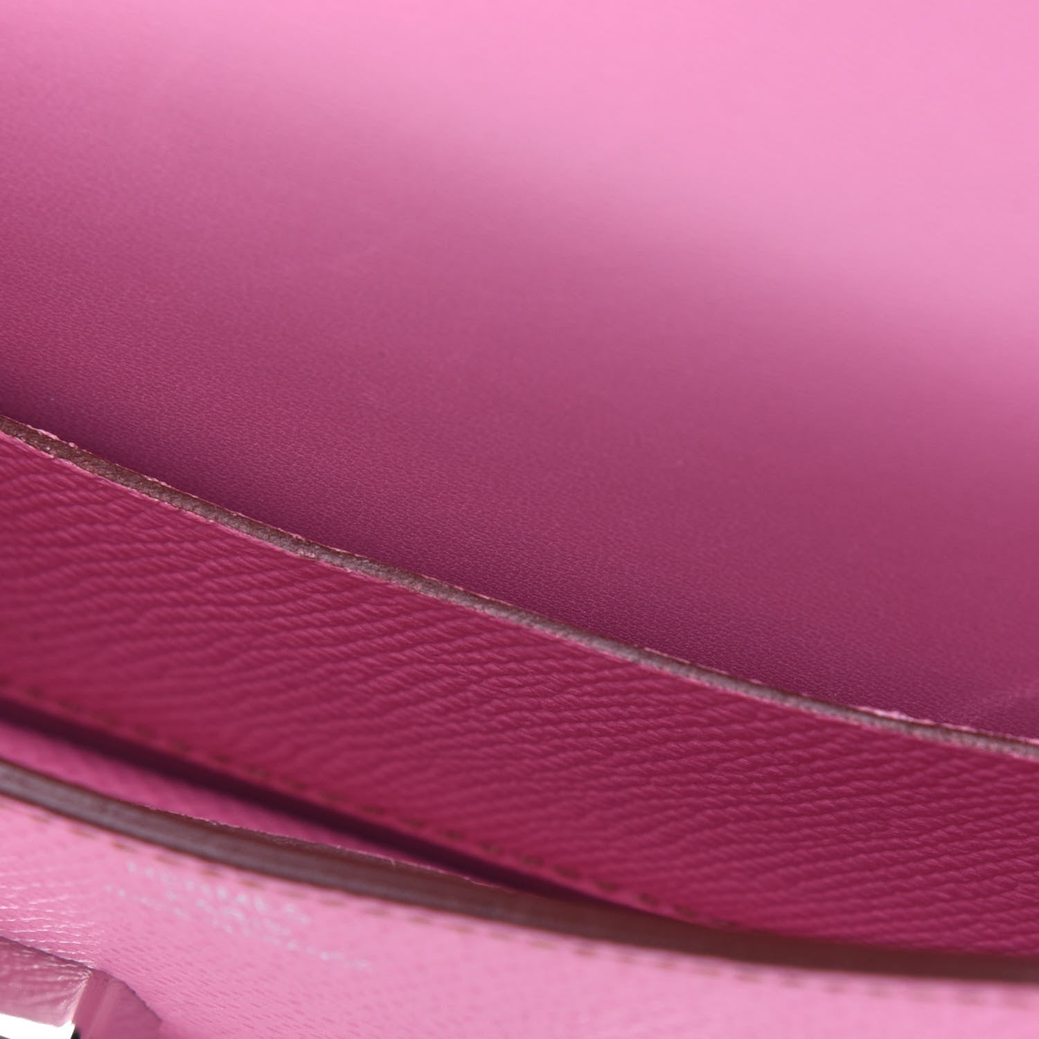 Hermes Epsom Constance Slim Wallet 5P Pink 8 of 15