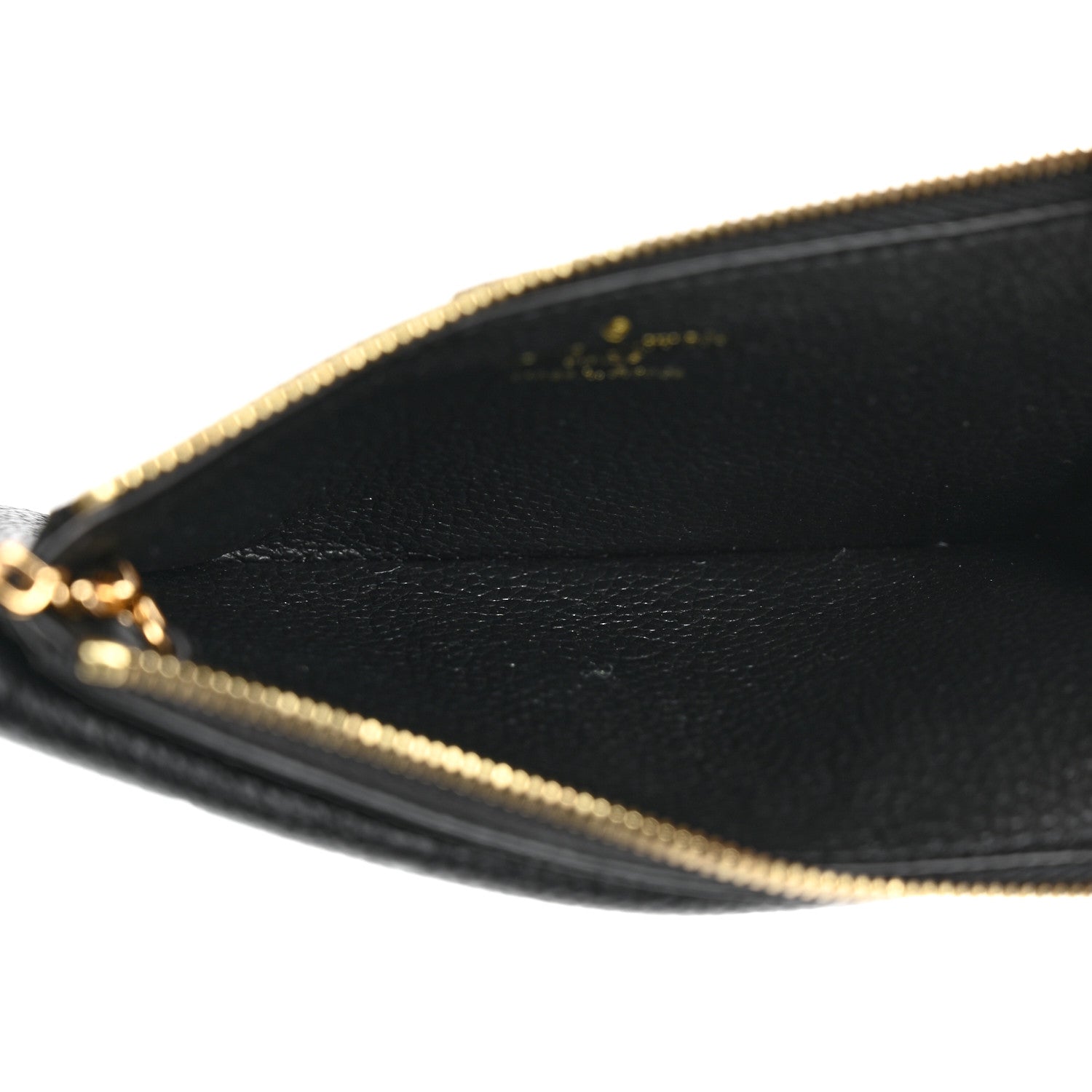 Louis Vuitton LOUIS VUITTON Empreinte Recto Verso Card Holder Black 5 of 6