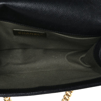 Chanel Caviar Quilted Medium Boy Flap Black 5 of 9