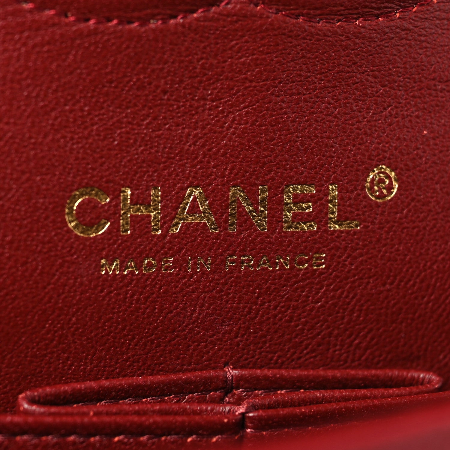 Chanel Caviar Quilted Medium Double Flap Red 6 of 11