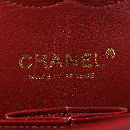 Chanel Caviar Quilted Medium Double Flap Red 6 of 11