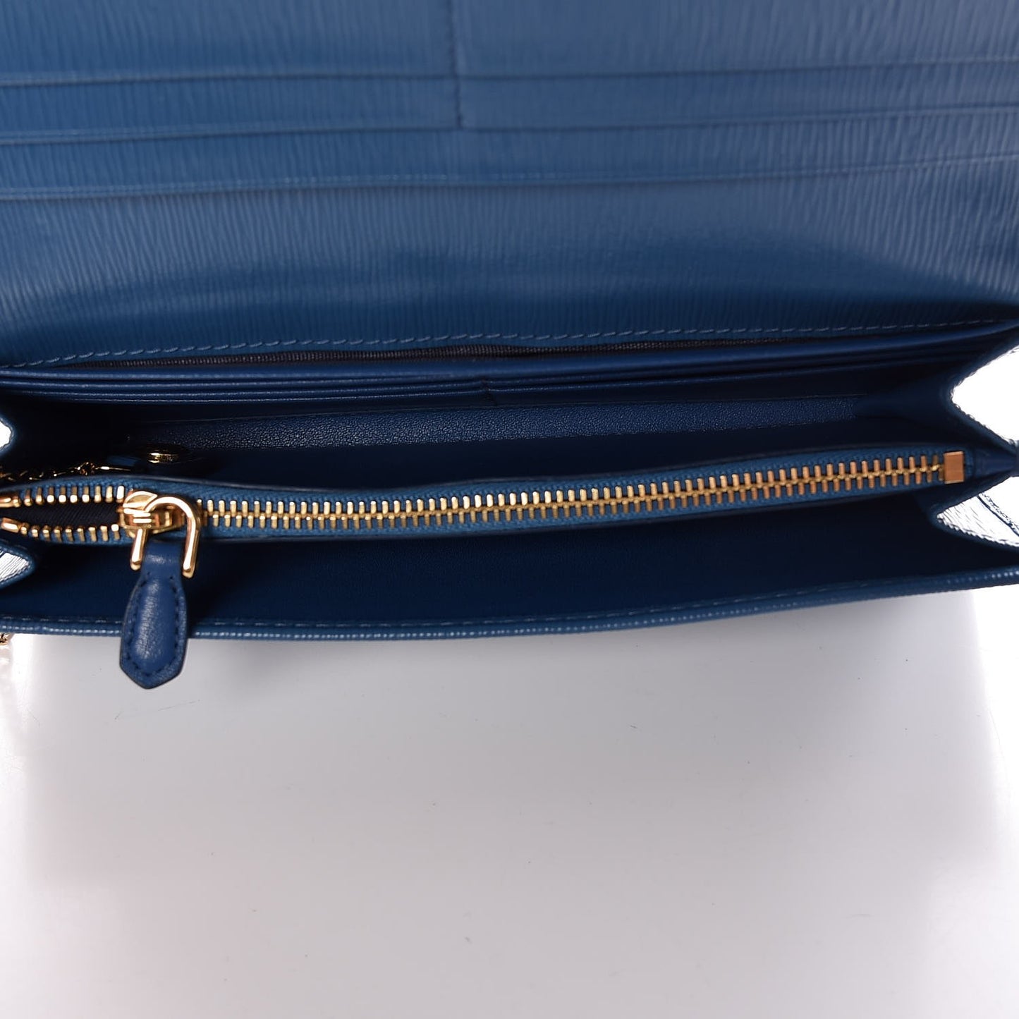 Vitello Move Continental Flap Wallet Cobalto