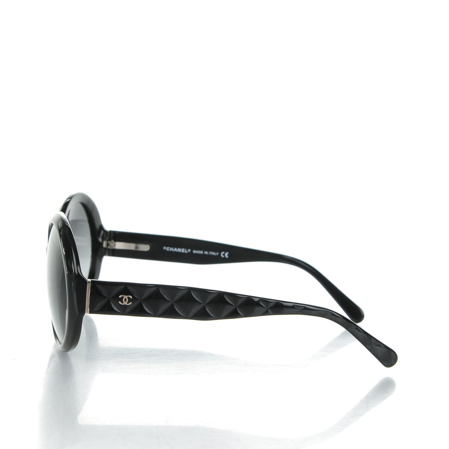 Quilted CC Mod Sunglasses 5120 Black