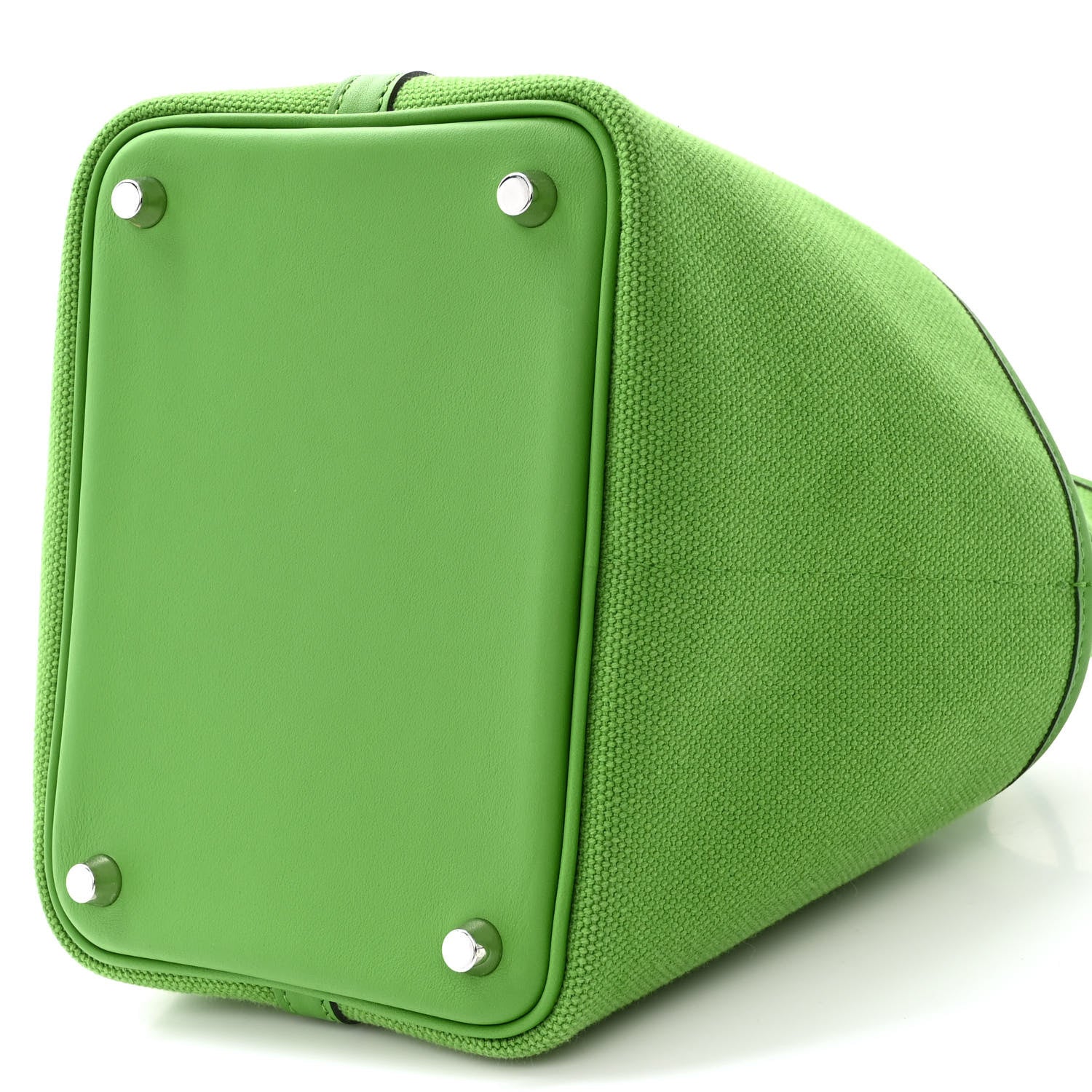 Hermes Toile Goeland Swift Cargo Picotin Lock 18 Vert Yucca 10 of 10