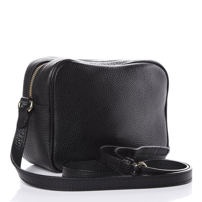 Gucci Pebbled Calfskin Small Soho Disco Bag Black 3 of 13