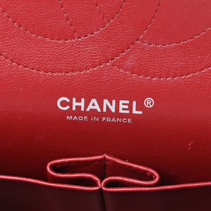Chanel Caviar Quilted Jumbo Double Flap Dark Red 6 of 15